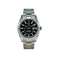 ROLEX 勞力士 Sky-Dweller 326934 蠔式 天行者 沙羅裝置 年曆錶 兩地時區 不鏽鋼